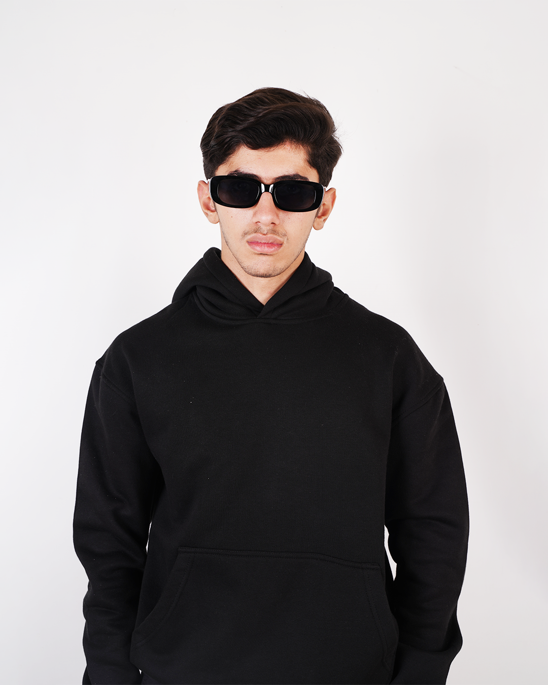 Black Essential Hoodie