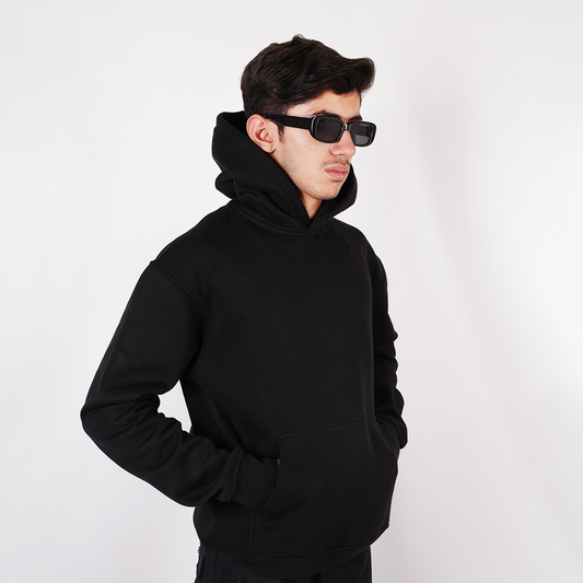 Black Essential Hoodie